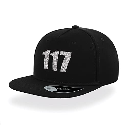Boostit Chapeau American Snapback John 117 | Série TV Videoconférence | Chapeau de Baseball en Polyester Visière Platate Maintient la forme, Noir , Taille Unique Cover