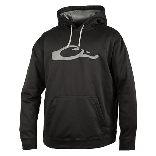 Image of Drake Waterfowl MST Performance Camouflage Hoodie, Double-Lined Hood, Cotton /Poly Blend, and Kangaroo Pouch for Comfort