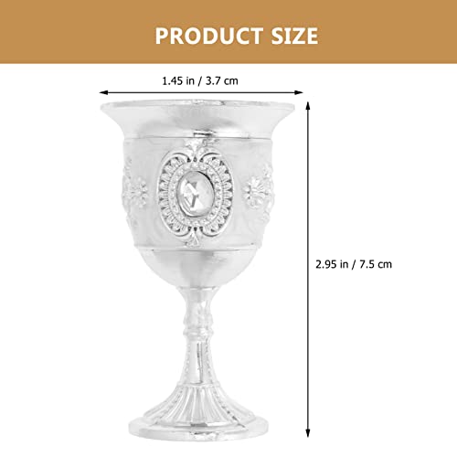 VICASKY 2 pçs Taça de vinho vintage Taça europeia Taça de vinho em relevo vintage copo de champanhe