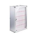 Amplia aplicación: más allá de los entornos educativos, este elegante Phcabinet es perfecto para oficinas, talleres de reparación y salas de conferencias, una forma segura de almacenar teléfonos y aumentar la productividad en cualquier espacio público.