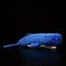 Juguete suave de 54 cm de largo realista ballena esperma juguetes de peluche súper suaves animales de mar cachalot de peluche de juguete de la olla de ballena muñecas para los niños
