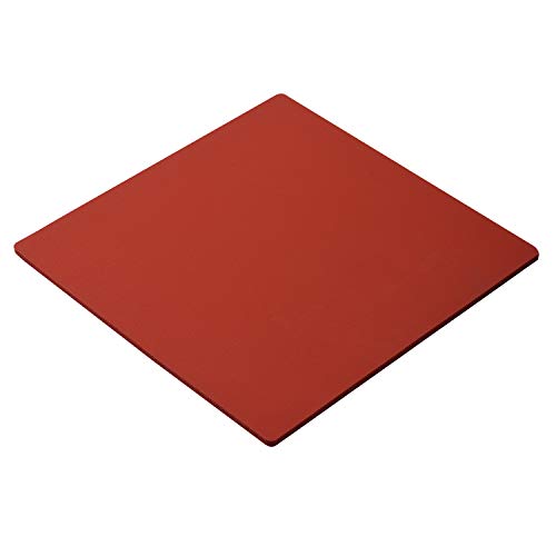 Bozony 380 * 380 * 8mm Esteira de prensagem a quente Almofada de silicone Placa resistente a altas t