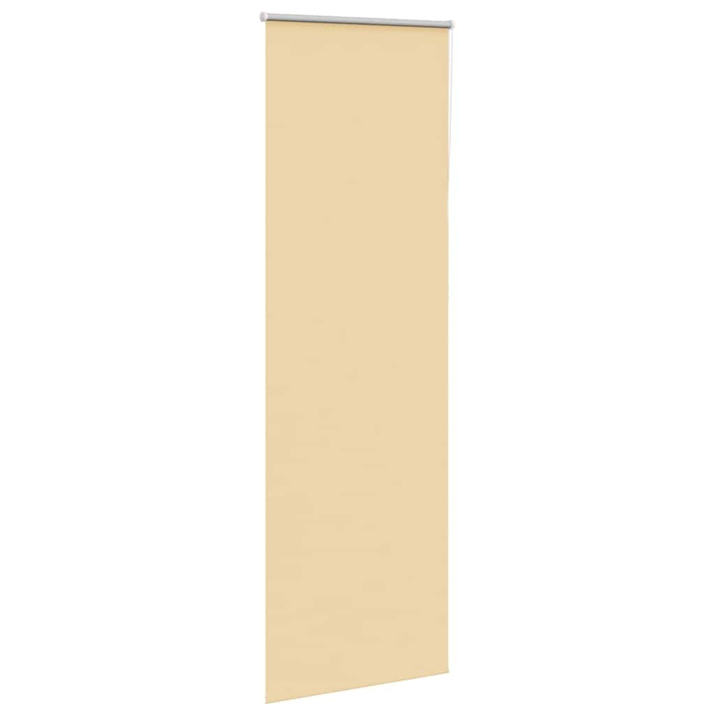 Store Enrouleur occultant en Polyester de 80,7 cm Largeur avec Support sans perçage, réglable, pour fenêtre, Porte ou Baie vitrée, idéal pour intimité