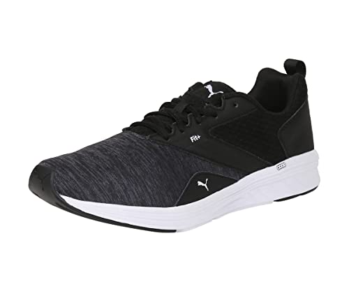 PUMA Nrgy Comet, Scarpe da Corsa Unisex, Nero Bianco, 43 EU