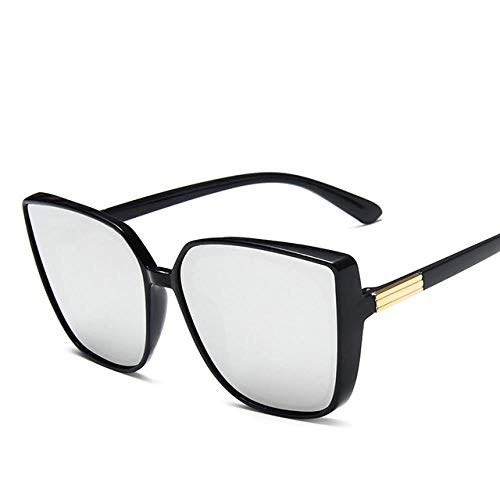 Lunettes de soleil pour femmes carrées miroir grand format pour se protéger avec style