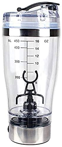 Jugo exprimidor eléctrico del USB de Seguridad exprimidor de frutas Copa Mezclador Mini portátil recargable jugos de mezcla de hielo Crush y Blender Mixer 450ml S (Farbe AngelHJQ) Jugo exprimidor eléctrico del USB de Seguridad exprimidor de frutas Copa Mezclador Mini portátil recargable jugos de mezcla de hielo Crush y Blender Mixer 450ml S (Farbe AngelHJQ)