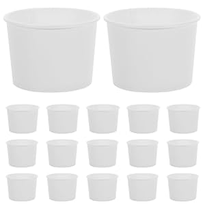 BUGUUYO 100 Stück Papierschüsseln Eisbecher