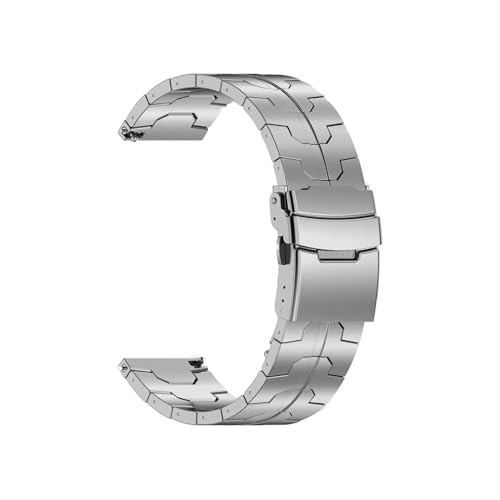 [LOKLNEYK] 22mm�`�^�������x���g�ɓK������Huawei Watch 4/4 Pro GT4/3 Pro 46mm/Amazfit Balance GTR 4/3/2 47mm(Silver,For Amazfit GTR 3)