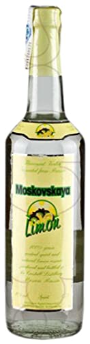 3 × Vodka Moskovskaya Lemon (caixa de 3 garrafas de 70 cl)