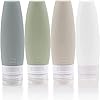 THMINS-90ml-Leakproof-Silicone-Travel-BottlesTravel-Essentials-toiletry-Bottles-TSA-ApprovedSilicone-Travel-Containers-BPA-Free-Refillable-3-oz-Containers-for-Traveling-4-Pack THMINS 90ml Leakproof Silicone Travel Bottles,Travel Essentials toiletry Bottles TSA ApprovedSilicone Travel Containers, BPA Free Refillable 3 oz Containers for Traveling (4 Pack)