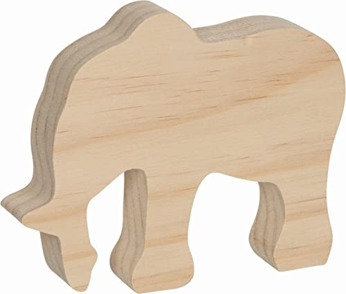 GOKI 3 Verschiedene Tiere als Schnitzrohlinge aus Lindenholz.:...