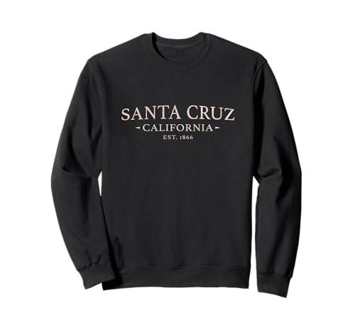 Santa Cruz California - Simple Santa Cruz CA Sudadera