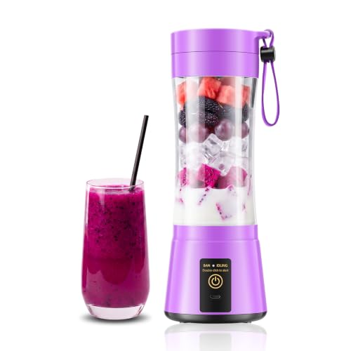 Image of Portable Personal Size Mini Blender - Small Blender Make Smoothies & Shakes