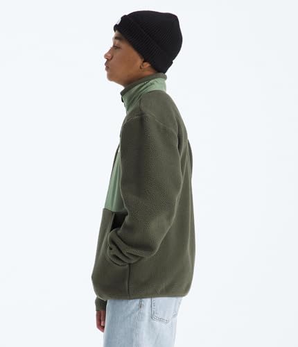 Image of THE NORTH FACE Boys' Yumiori Full Zip Jacket | Lightweight Fleece Coat, Embroidered Logo & Zip Chest Pocket
