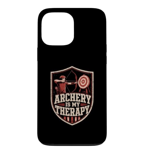 Archery Is My Therapy �A�[�`�F���[ �| �X�}�z�P�[�X iPhone 13 Pro Max �p