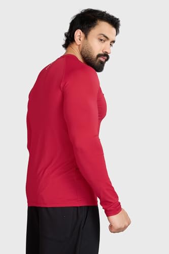 Image of FUAARK Men's Full Sleeves Gym Slim Fit T-Shirt