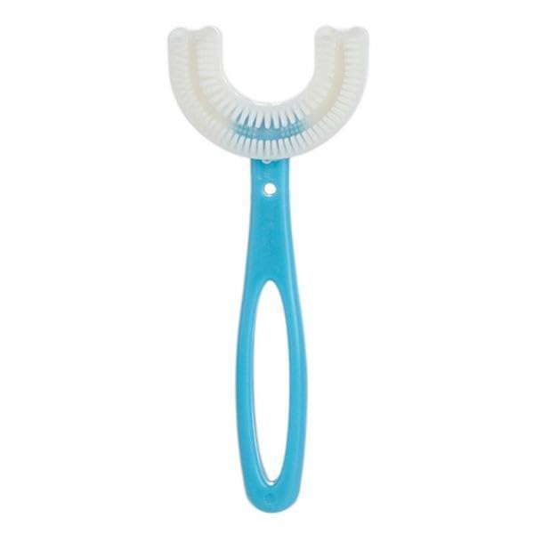 4xKids Teeth Cleaning Manual Brush U-Shape Oral Tooth Cleaning Blue 6-12 years | Health & Beauty | Oral Care | Electric Toothbrushes-image-23