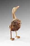 porzellan ente In Handarbeit hergestellt Funky Duck Deko Ente Holz 50cm