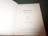 Racine, the Belle City: A history of Racine B0007FBJ94 Book Cover