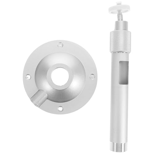 SWOOMEY Supporto Per Proiettore in Alluminio Staffa Di Montaggio Parete e Soffitto Design Telescopico Rotazione Completa Gradi Installazione Semplice e Stabile Per Mini Proiettori