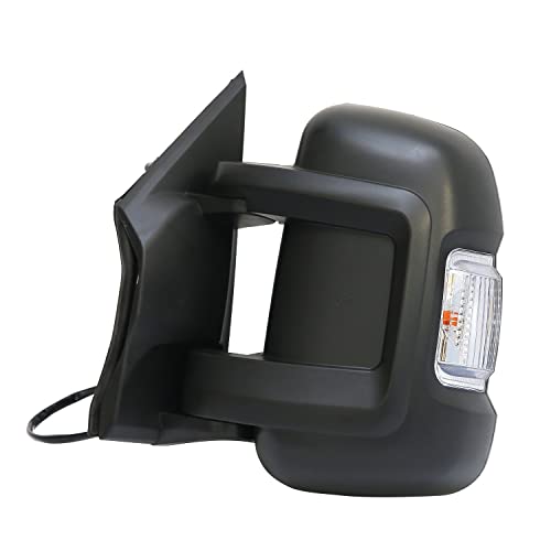 Driver Left Side Replacement Side Mirror Upper Glasses With Heated Fit Ram Promaster 1500, 2500, 3500, New Six, Work Van #TOP3
