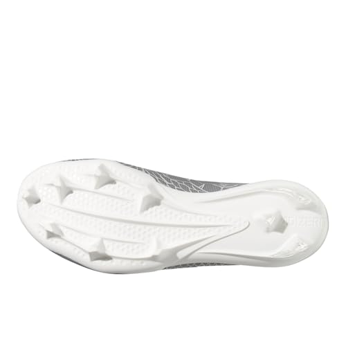 Image of adidas Mens Adizero Electric Football Sneakers Shoes - Grey, Silver - Size 7 M
