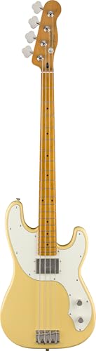 Hardware nichelato Squier Classic Vibe Bass MN Vintage White - Basso elettrico a 4 corde