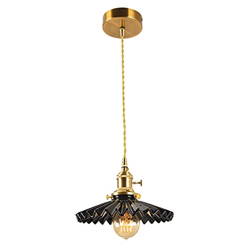 Abat-jour en céramique réglable pour suspension lumière de ferme