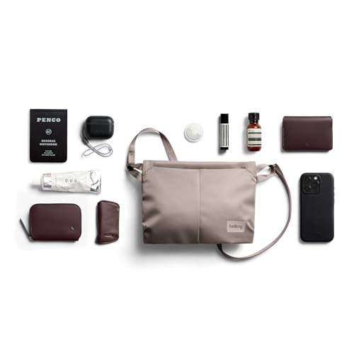 Image of Bellroy Laneway Sacoche (versatile crossbody bag /side bag that sits flat, slimline travel pouch for passports)