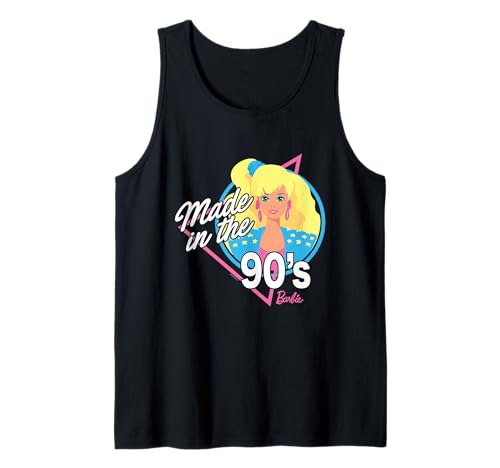 Barbie Made In the 90's Tank Top y camiseta vintage de tirantes para moda urbana