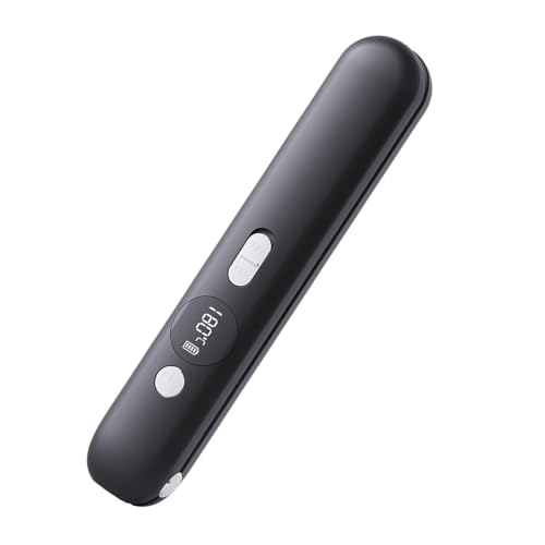 Fer à lisser rechargeable avec affichage numérique, 4, Black