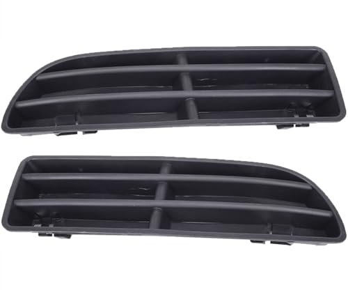 I-Match Auto Parts Set of 2 Driver & Passenger Side Bumper Cover Grille Textured Black, For 1999-2007 Volkswagen Jetta 1J5853665AB41 1J5853666BB41 VW1036102 VW1036103