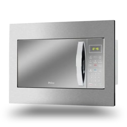 Microondasde Embutir Philco 28L Inox Limpa Fácil PMB30E 220V