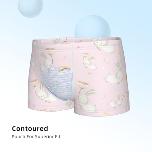 Boys' Cotton Boxer Brief Soft Underwear-Rainboe And Rabbit4
