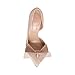 Betsey Johnson Women's Nobble Pump, Champagne, 7