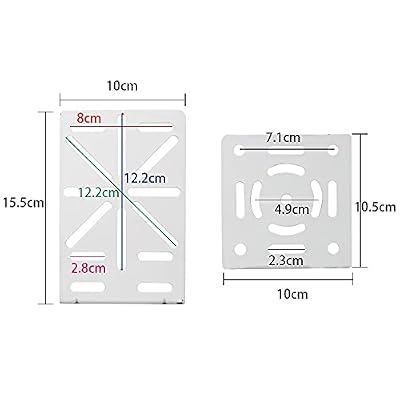 L-Shape Dome Camera Bracket,Universal Wall Ceiling Mount Bracket for Security CCTV Hikvision Dome Camera, CCTV Security Ball Machine Dome PTZ Camera Mount Bracket