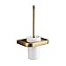 Produktbild MWPO Toilettenbürsten-Set - Multifunktions-Badezimmerbürste - Toilettenbürste, robuste/rutschfeste Basis/Dicke Halterung Langlebig, hochwertiges Badezimmerzubehör, einfach/elegant/praktis