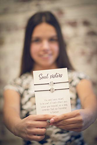 Soul Sister Bracelets For 2, Soul Sister Gift, Soul Sister Jewelry, Bff Bracelet, Bracelet Set, Friendship Bracelet, Best Friend Matching Bracelets Celtic Knot #TOP6