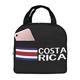 Lunchtasche Costa-Rica-Flagge Mittagessen Tragetasche Jungen Wiederverwendbare Isolierte Kühltaschen, Für Schule, Büro, Einkau, Camping