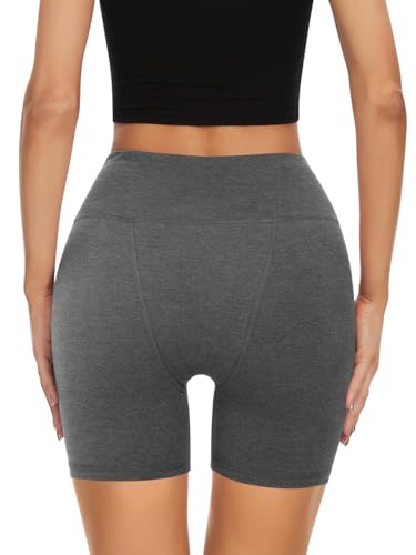 Image of Overnight Period Shorts Heavy Flow Leakproof High Waisted Menstrual Sleep Boyshorts