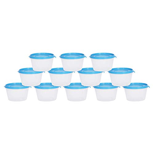 Image of Cutting EDGE Nesterware 750ml Stackable Food Container (Set of 12, Blue)