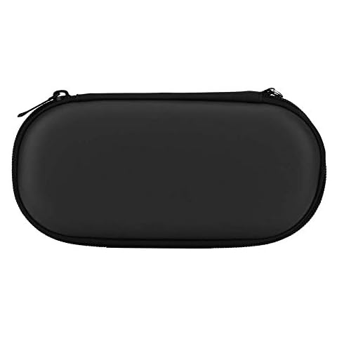 Tosuny Hartschalentasche für Sony PS Vita, Schutztasche Hard-Case, wasserdicht und stoßfest(schwarz) Cover