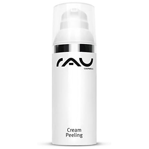 RAU Cream Peeling 50 ml - Deeply Cleansing Moisturiser Face Peel Mask- with natural abrasive particles - Exfoliant contains Almond Oil, Lecithin and Panthenol - Gentle scrub suitable for sensitive skin Cover
