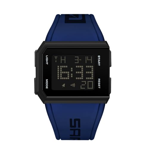 Montre de sport carrée multifonction avec suivi étanche pour optimiser vos entraînements