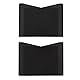 2 Stück Drum Pedal Block Slide Total Prevention Nylon Hakenschlaufenverschluss Weicher EVA-Schaum Hi Hat und Ankersystem für Double Kick Pedal, HiHat Ständer, Keyboard E-Bass