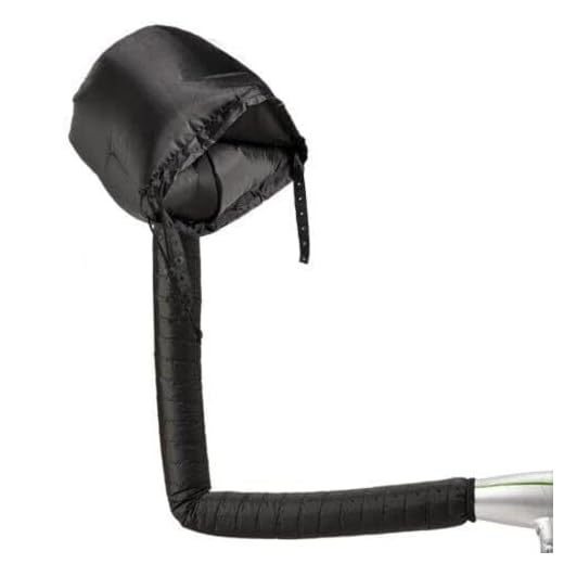 Bonnet Hair Dryer - Soft Hood Hair Dryer Adjustable Dryer Cap with Headband - Hair Drying Hoods - Deep Conditioning and Hair Drying - Blow-Dryer with Case