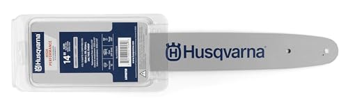 Husqvarna HL280 14 Inch Chainsaw Bar, 3/8" Pitch .050" Gauge, 52 Drive Links, Chainsaw Accessories for Husqvarna 120(MII), 130, 135(MII), 240, T435 and T540XP, Silver product photo