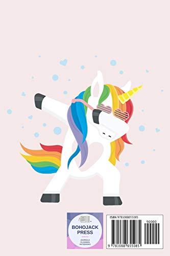 EMILY: Unicorn Blank Lined Journal Notebook For Girls, 6 x 9, 110 Pages Perfect For Journaling, Notes, Diary & Doodling, Name Note Pad For Children, Kids, Teens & Adults image 4