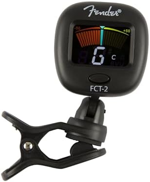 Fender FCT-2 Professional Multi-Instrument Clip-On Tuner for Guit...