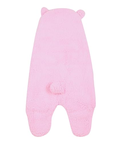 Image of New Born Multi-Purpose Baby Boy's and Baby Girl's Blanket and Sleeping Bag (Pink 0-6 Months)